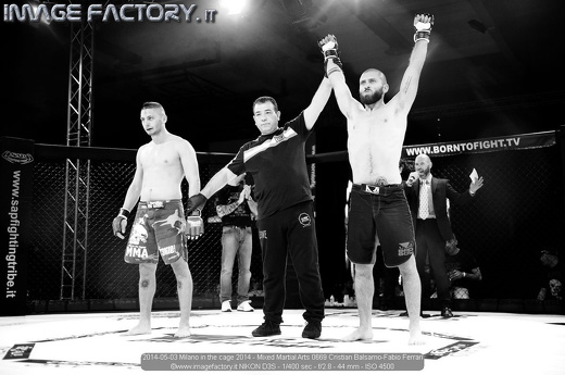 2014-05-03 Milano in the cage 2014 - Mixed Martial Arts 0669 Cristian Balsamo-Fabio Ferrari